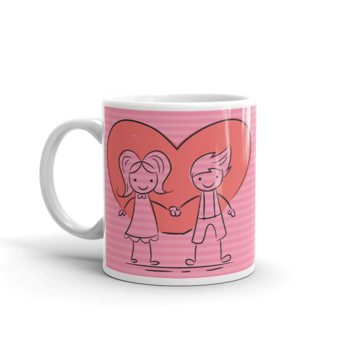 Luvkushcart Valentine Day Special Love You Foreversublimation Print Coffee Mug (320ml) | Save 33% - Rajasthan Living 5