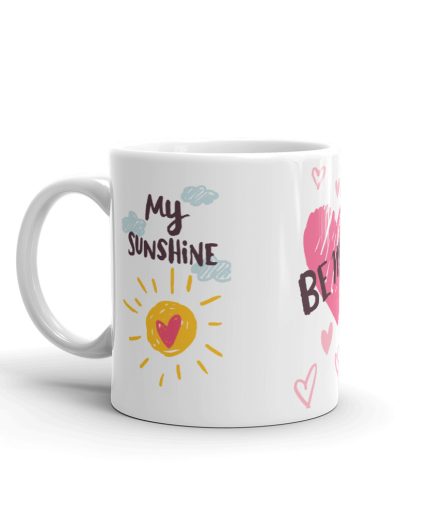 Luvkushcart Valentine Day Special My Sunshin I Love You Sublimation Print Coffee Mug (320ml) | Save 33% - Rajasthan Living