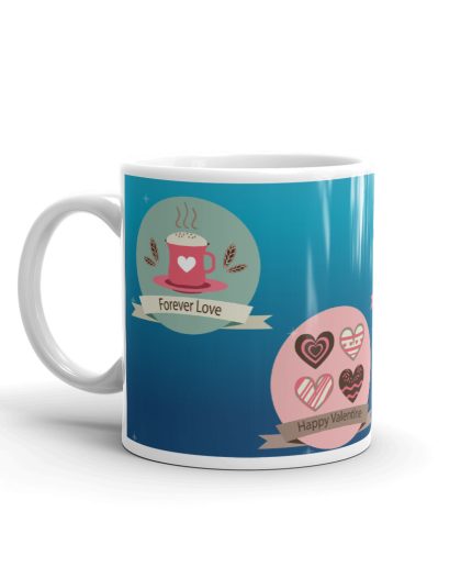 Luvkushcart Valentine Day Special You Diserve All the Worlds Kisses  Sublimation Print Coffee Mug (320ml) | Save 33% - Rajasthan Living