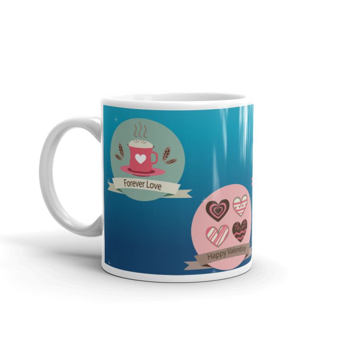 Luvkushcart Valentine Day Special You Diserve All the Worlds Kisses  Sublimation Print Coffee Mug (320ml) | Save 33% - Rajasthan Living 5