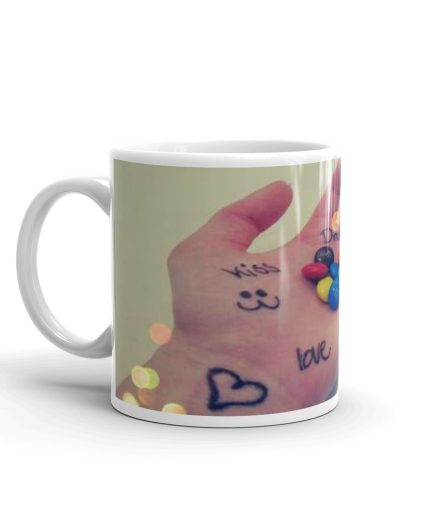 Luvkushcart Valentine Day Special Kiss Dream Love Valentine Day Special Sublimation Print Coffee Mug (320ml) | Save 33% - Rajasthan Living