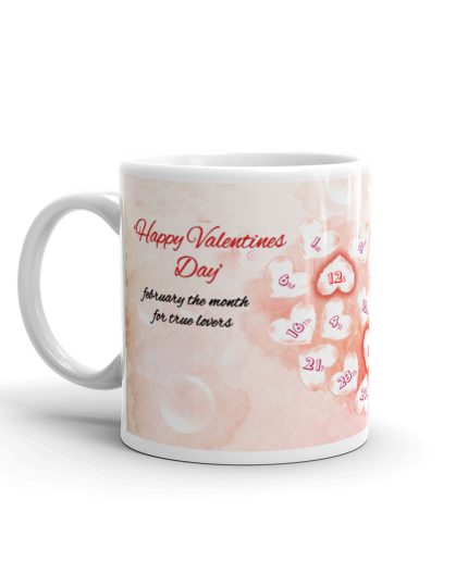 Luvkushcart Valentine Day Special Beautifull Sublimation Print Coffee Mug (320ml) | Save 33% - Rajasthan Living