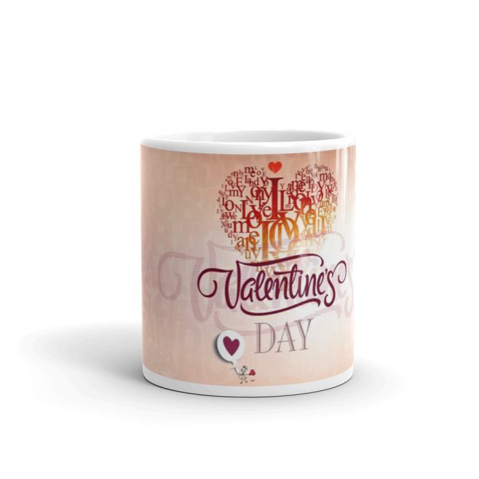 Luvkushcart Valentine Day Special Heart Red Romintick Heart Sublimation Print Coffee Mug (320ml) | Save 33% - Rajasthan Living 5