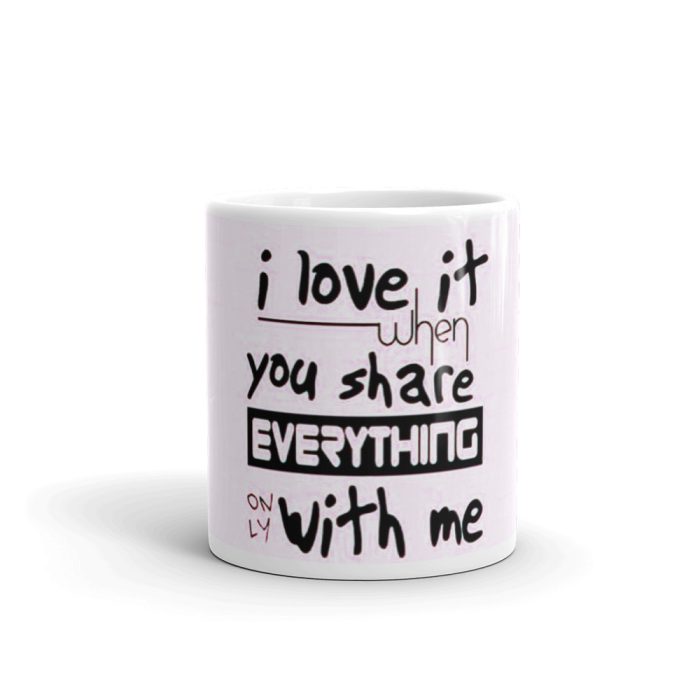 Luvkushcart Valentine Day Special Everything With You Sublimation Print Coffee Mug (320ml) | Save 33% - Rajasthan Living 5