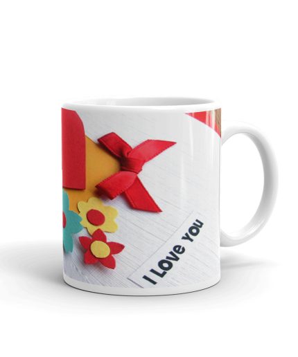 Luvkushcart Valentine Day Special I Love You in Paper Sublimation Print Coffee Mug (320ml) | Save 33% - Rajasthan Living