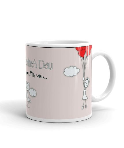 Luvkushcart Valentine Day Special Fealling Love With You  Sublimation Print Coffee Mug (320ml) | Save 33% - Rajasthan Living 5