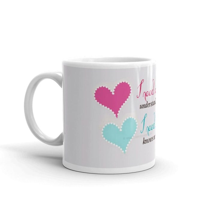 Luvkushcart Valentine Day Special I Needed Someone Who Sublimation Print Coffee Mug (320ml) | Save 33% - Rajasthan Living 5