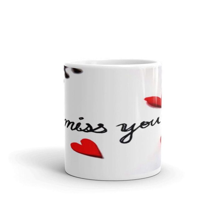 Luvkushcart Valentine Day Special I Miss You Sublimation Print Coffee Mug (320ml) | Save 33% - Rajasthan Living 5