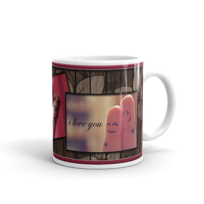 Luvkushcart Valentine Day Special Finger Sin Sublimation Print Coffee Mug (320ml) | Save 33% - Rajasthan Living 5