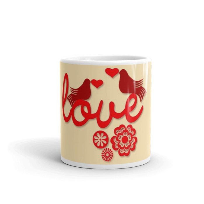 Luvkushcart Valentine Day Special Dynemick Heart Sublimation Print Coffee Mug (320ml) | Save 33% - Rajasthan Living 5