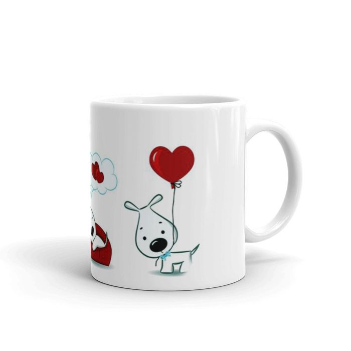 Luvkushcart Valentine Day Special Love Bird Cupal Sublimation Print Coffee Mug (320ml) | Save 33% - Rajasthan Living 5