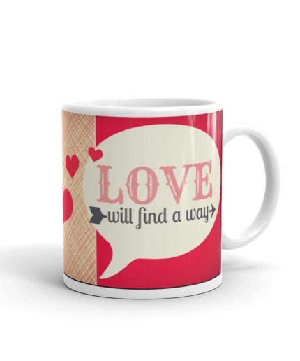 Luvkushcart Valentine Day Special Love Me Forever Sublimation Print Coffee Mug (320ml) | Save 33% - Rajasthan Living