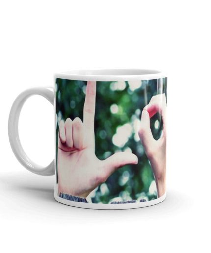 Luvkushcart Valentine Day Special Love Is an Oven Door Sublimation Print Coffee Mug (320ml) | Save 33% - Rajasthan Living