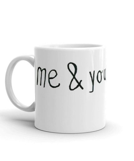 Luvkushcart Valentine Day Special You and Me Sublimation Print Coffee Mug (320ml) | Save 33% - Rajasthan Living