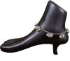 Karatique Oxidized Metal Chain Anklet For Girls And Women Fancy Party Wear Oxidised Two Tone Silver Tone Stylish Anklets Traditional Payal with Silver Elephant For Women And Girls Length 13″ (A Pair) Brass Anklet (Pack Of 2) | Save 33% - Rajasthan Living 7