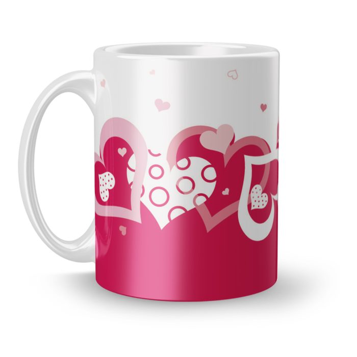 Luvkushcart All Things Grow With Love Valentine Day Sublimation Print Coffee Mug (320ml) | Save 33% - Rajasthan Living 5
