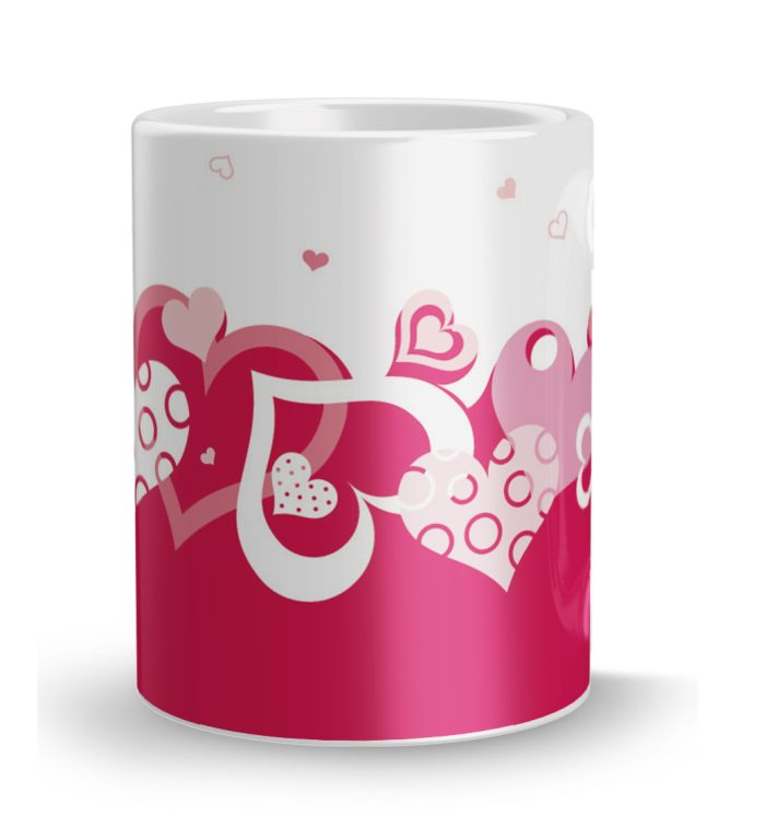 Luvkushcart All Things Grow With Love Valentine Day Sublimation Print Coffee Mug (320ml) | Save 33% - Rajasthan Living 6