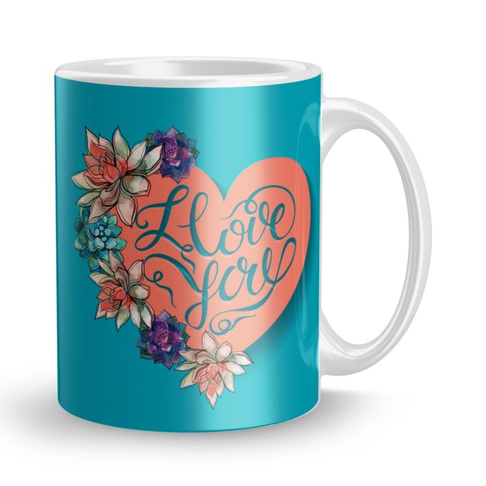 Luvkushcart Cupid Kisses Valetinday Sublimation Print Coffee Mug (320ml) | Save 33% - Rajasthan Living 7
