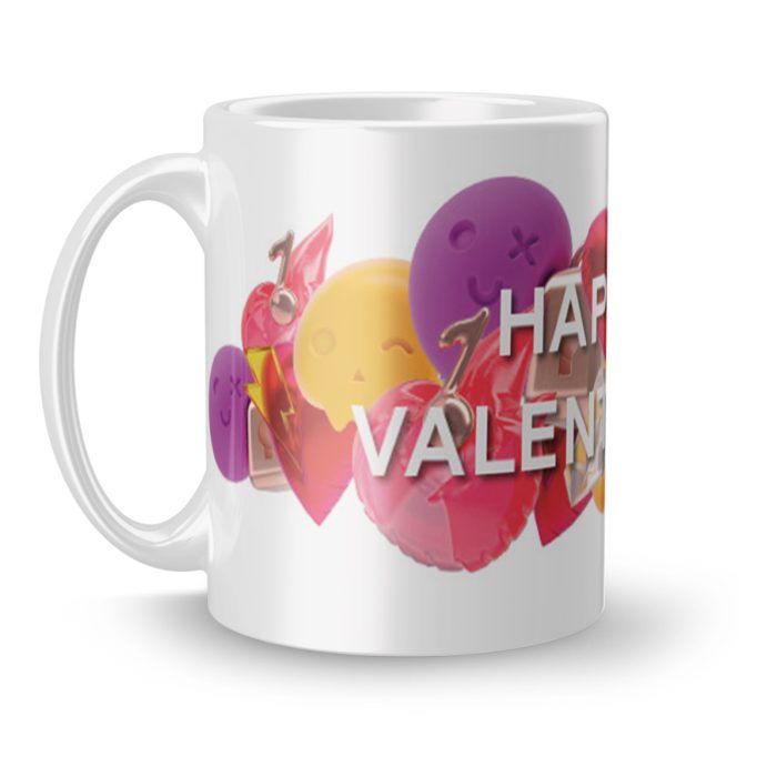 Luvkushcart Just for You Valetinday Gift Sublimation Print Coffee Mug (320ml) | Save 33% - Rajasthan Living 5