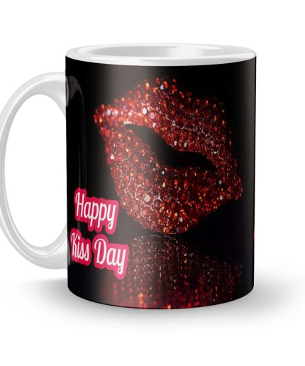 Luvkushcart First Kiss Valetinday Sublimation Print Coffee Mug (320ml) | Save 33% - Rajasthan Living