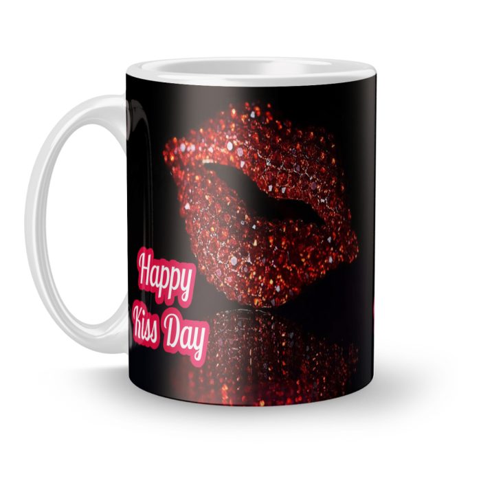 Luvkushcart First Kiss Valetinday Sublimation Print Coffee Mug (320ml) | Save 33% - Rajasthan Living 5