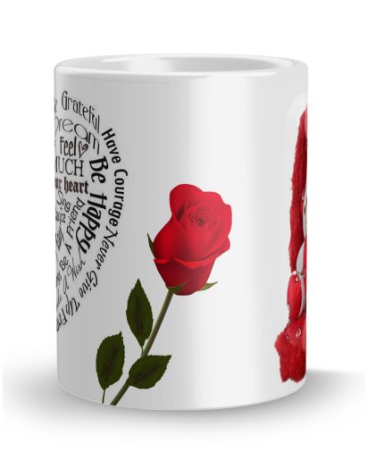 Luvkushcart So Love Taddy Valetinday Sublimation Print Coffee Mug (320ml) | Save 33% - Rajasthan Living 3