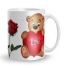 Luvkushcart Rose for Love Valetinday Sublimation Print Coffee Mug (320ml) | Save 33% - Rajasthan Living 10