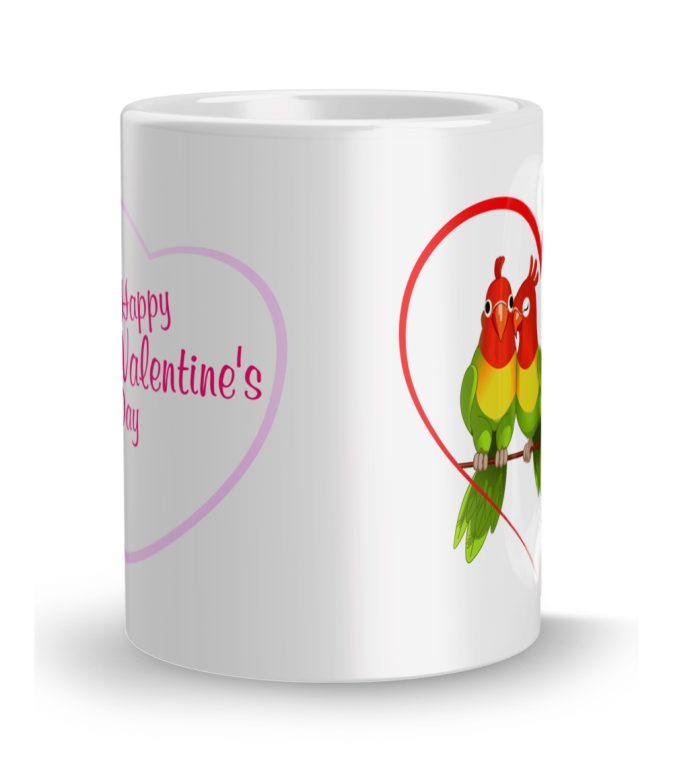 Luvkushcart With All My Heart Valetinday Sublimation Print Coffee Mug (320ml) | Save 33% - Rajasthan Living 6