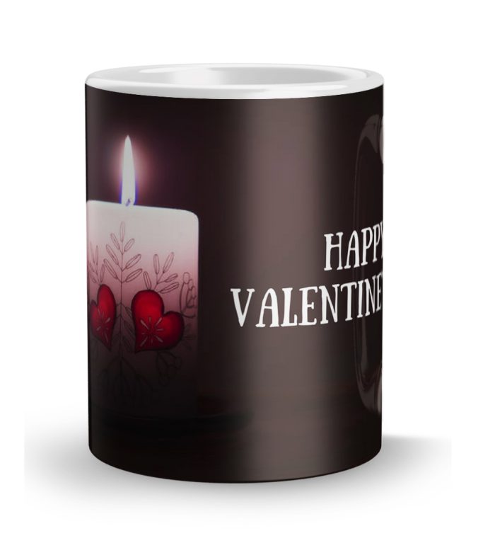 Luvkushcart Simbel of Love Valetinday Sublimation Print Coffee Mug (320ml) | Save 33% - Rajasthan Living 6