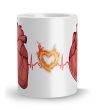 Luvkushcart My Heart Beats for You Valetinday Sublimation Print Coffee Mug (320ml) | Save 33% - Rajasthan Living 9