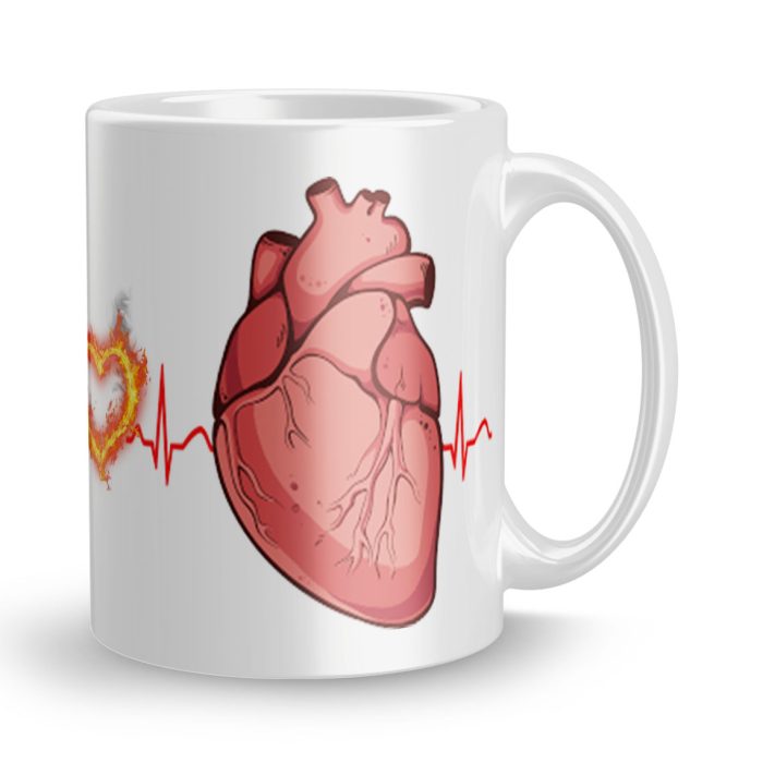 Luvkushcart My Heart Beats for You Valetinday Sublimation Print Coffee Mug (320ml) | Save 33% - Rajasthan Living 7