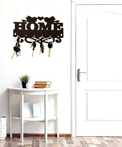 Exclusive MDF Cutting “HOME” Keyholder | Save 33% - Rajasthan Living 3