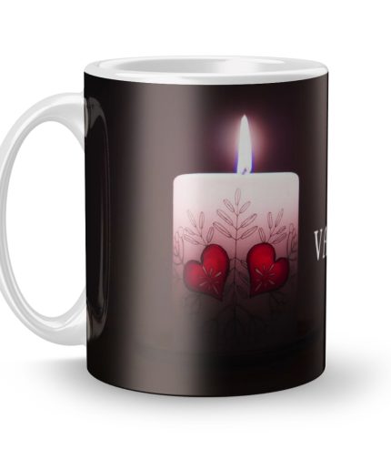 Luvkushcart Simbel of Love Valetinday Sublimation Print Coffee Mug (320ml) | Save 33% - Rajasthan Living