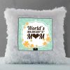 Vickvii Printed Worlds Best Mom Led Cushion With Filler (38*38CM) | Save 33% - Rajasthan Living 9