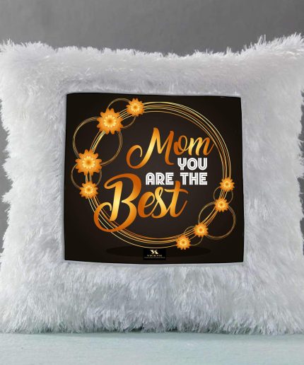 Vickvii Printed Mom You Are The Best Led Cushion With Filler (38*38CM) | Save 33% - Rajasthan Living 3