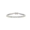 Diamond Bracelet in 14K White Gold | Save 33% - Rajasthan Living 7