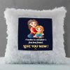 Vickvii Printed Daughers Best Friend Mother I Love You Led Cushion With Filler (38*38CM) | Save 33% - Rajasthan Living 9