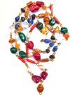 LS Vrindavan Agate, Cat’s Eye, Emerald, Tiger’s Eye, Turquoise, Pearl, Tourmaline Stone Chain | Save 33% - Rajasthan Living 8