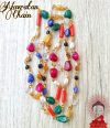 LS Vrindavan Original Navratan Stone Mala Chain 100% 9 Gems Mix Beads | Save 33% - Rajasthan Living 8