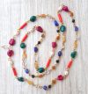 LS Vrindavan Original Navratan Stone Mala Chain 100% 9 Gems Mix Beads | Save 33% - Rajasthan Living 9