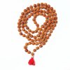 LS Vrindavan Original Nepal 5 (Panch) Mukhi Rudraksha Mala 100% Certified (108+1 Beads) | Save 33% - Rajasthan Living 8
