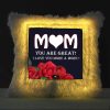 Vickvii Printed Mom You Are Great Led Cushion With Filler (38*38CM) | Save 33% - Rajasthan Living 8