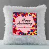 Vickvii Printed Happy Anniversary Multicolour Led Cushion With Filler (38*38CM) | Save 33% - Rajasthan Living 9