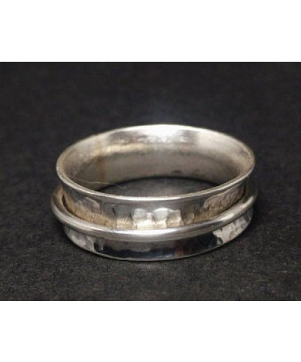 Spinner Ring, Sterling Silver Ring, Anxiety ring Spinner | Save 33% - Rajasthan Living
