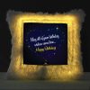 Vickvii Printed Happy Birthday Wishes Led Cushion With Filler (38*38CM) | Save 33% - Rajasthan Living 8