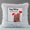 Vickvii Printed Happy Birthday Your Dreams Come True Fingers Led Cushion With Filler (38*38CM) | Save 33% - Rajasthan Living 9