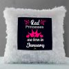 Vickvii Printed Real Princess Are Born In January Led Cushion With Filler (38*38CM) | Save 33% - Rajasthan Living 9