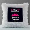 Vickvii Printed Real Princess Are Born In October Led Cushion With Filler (38*38CM) | Save 33% - Rajasthan Living 9