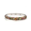 Multi Tourmaline Bangle in 925 Sterling Silver | Save 33% - Rajasthan Living 7
