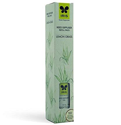 IRIS Home Fragrance Lemon Grass Reed Diffuser Refill 1 Unit of 100ml | Save 33% - Rajasthan Living 3